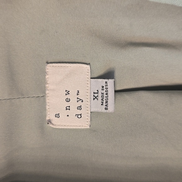 A New Day Linen Blazer In Spring Green XL - Picture 3 of 6